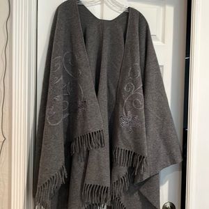 Vintage Mondi Wool Poncho